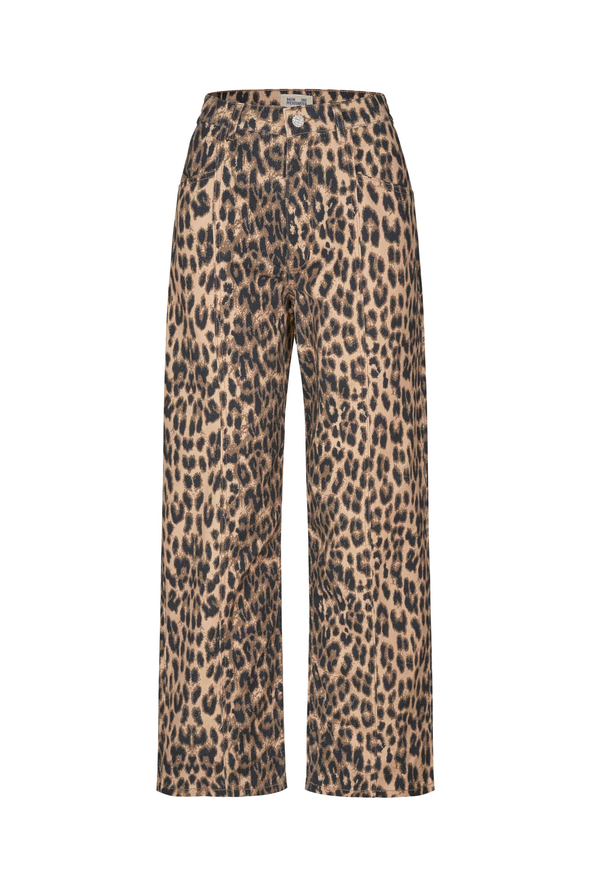 Nara jeans - Brown Baum Leopard